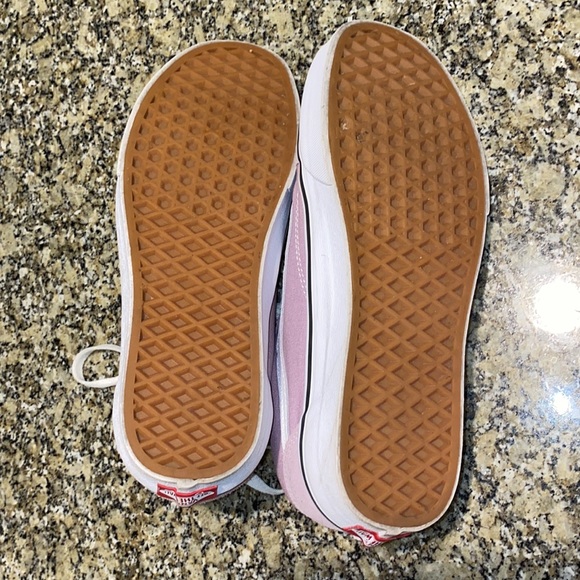 Old Skool Vans Suede and Canvas, in Lilac Purple, size Womens 9, Mens 7.5 - Picture 8 of 9